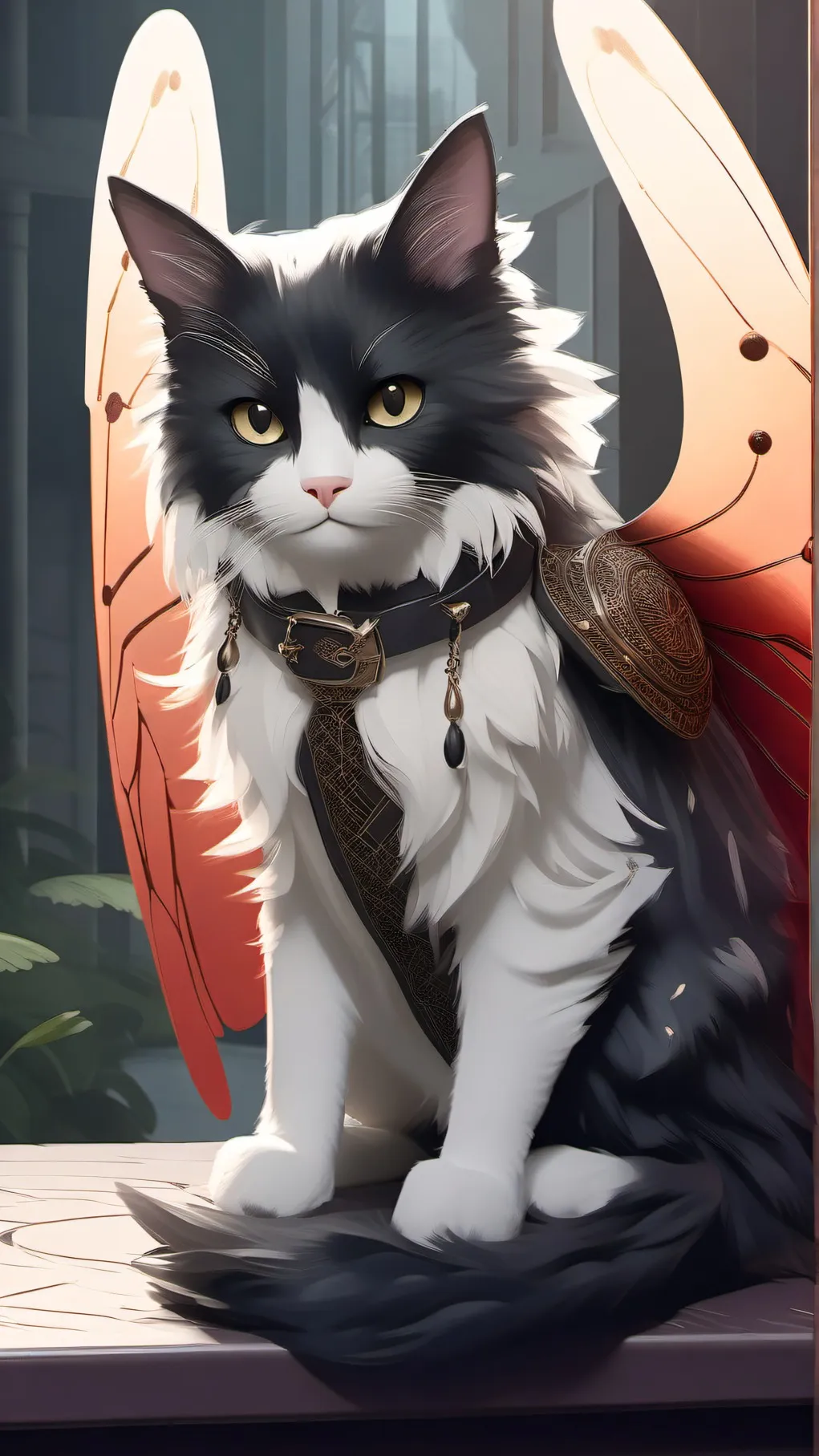 ai character: Ladybug background