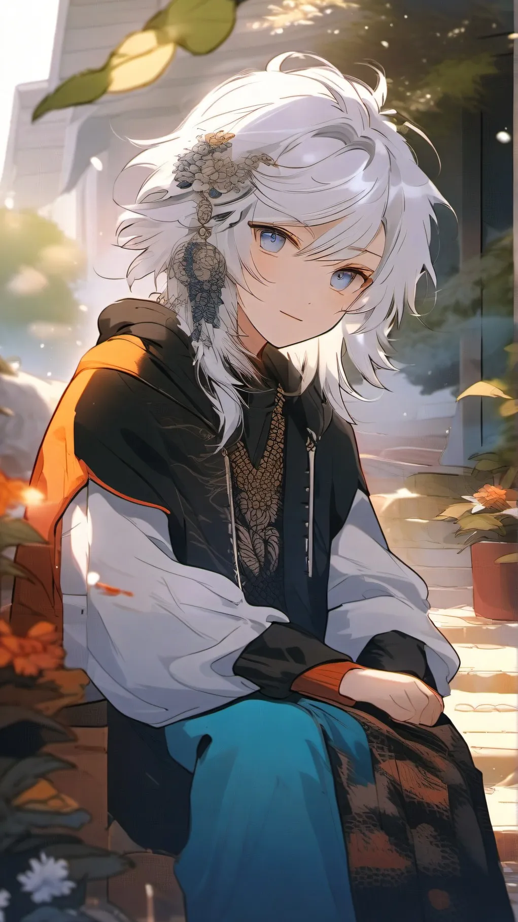 ai character: Your GF background