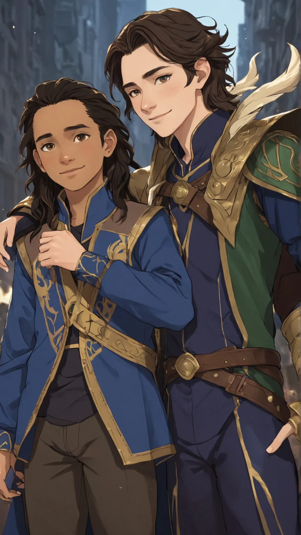 ai character: Friendship 2 background