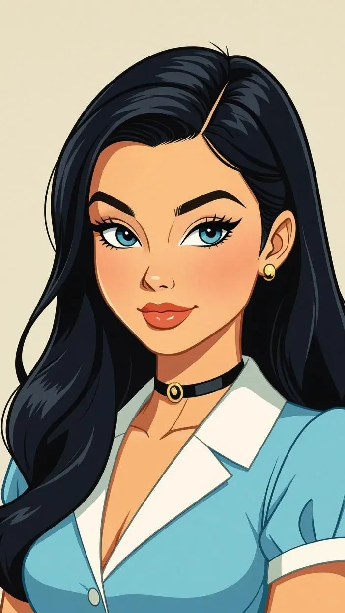 ai character: Roxie Vance  background