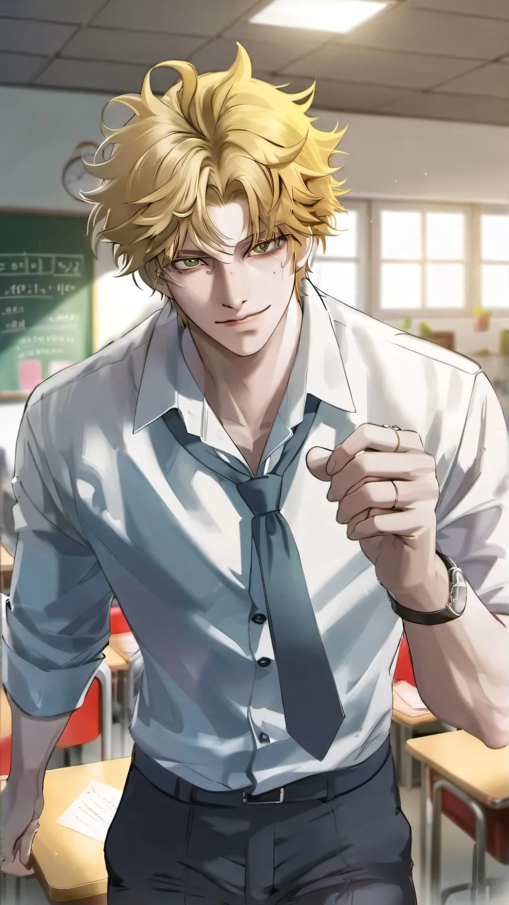 ai character: Axel background