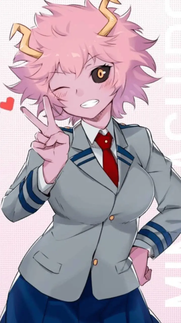 ai character: Mina Ashido background
