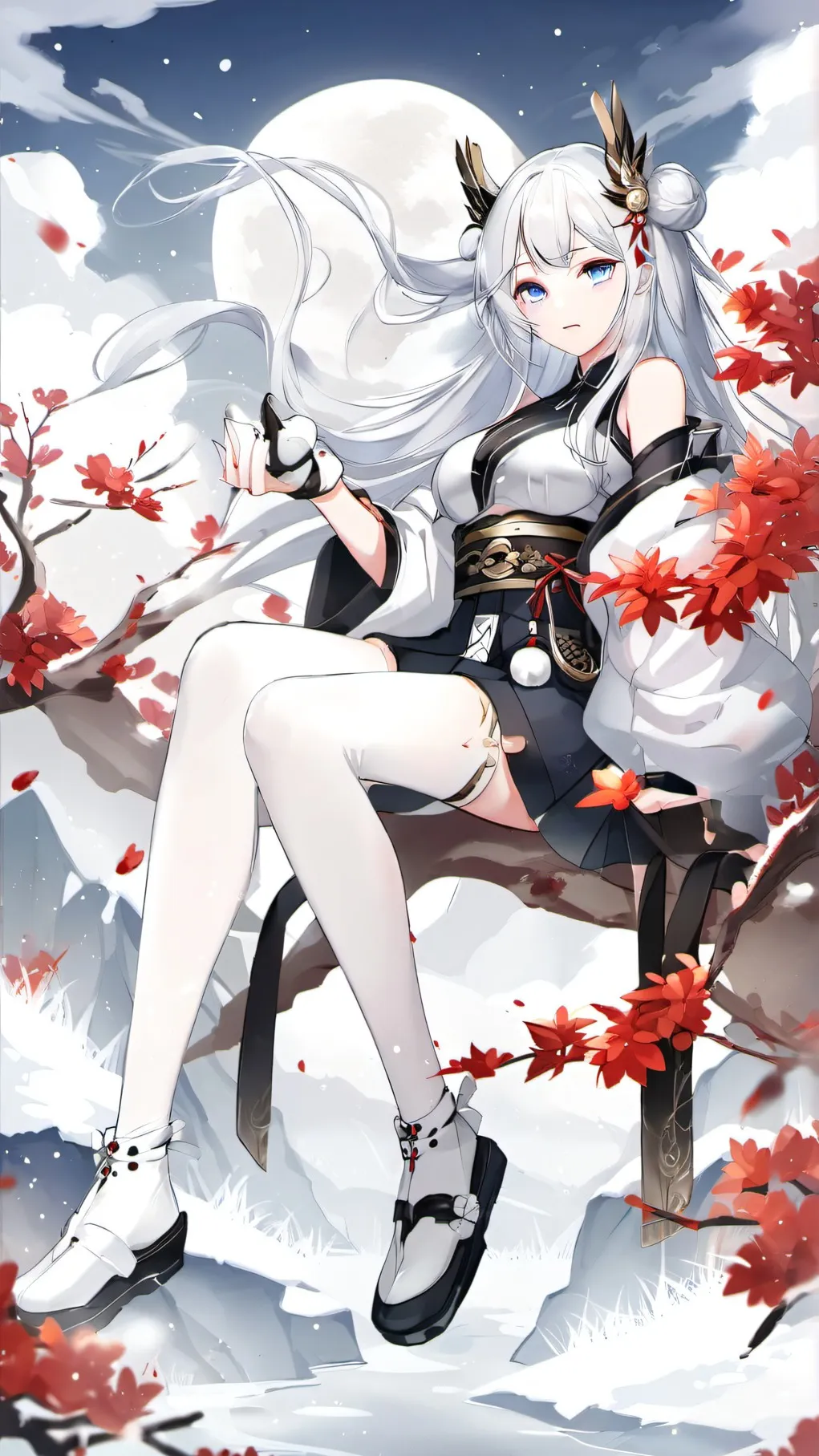 ai character: NEW HASHIRA background