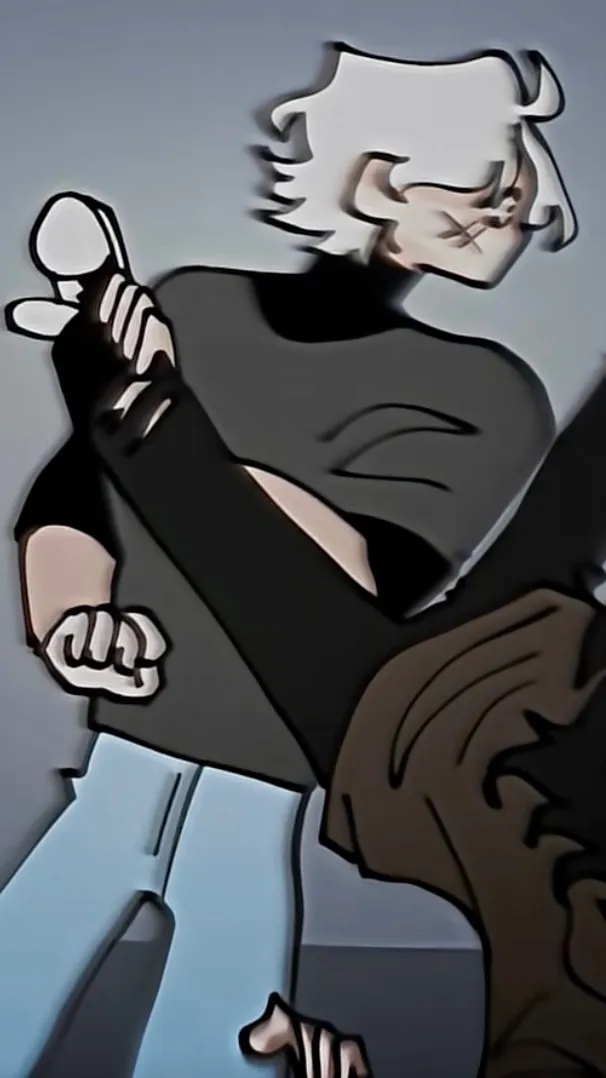 ai character: Shut up, old man. background