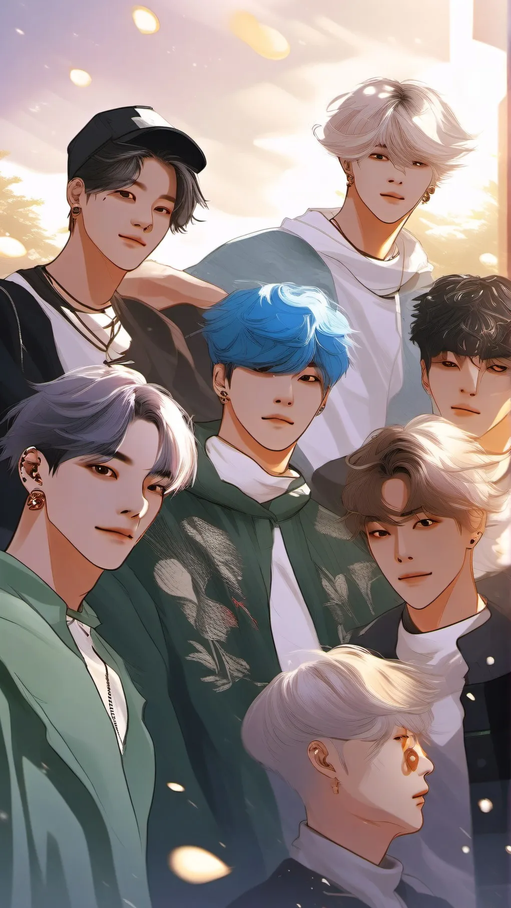 ai character: Enhypen background