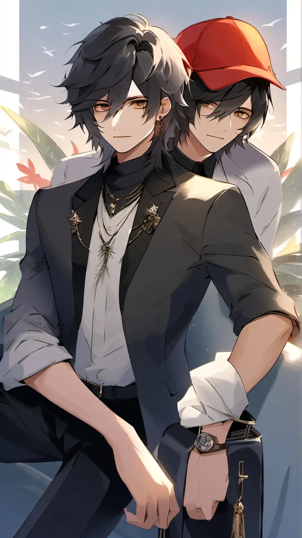 ai character: Minsung! background