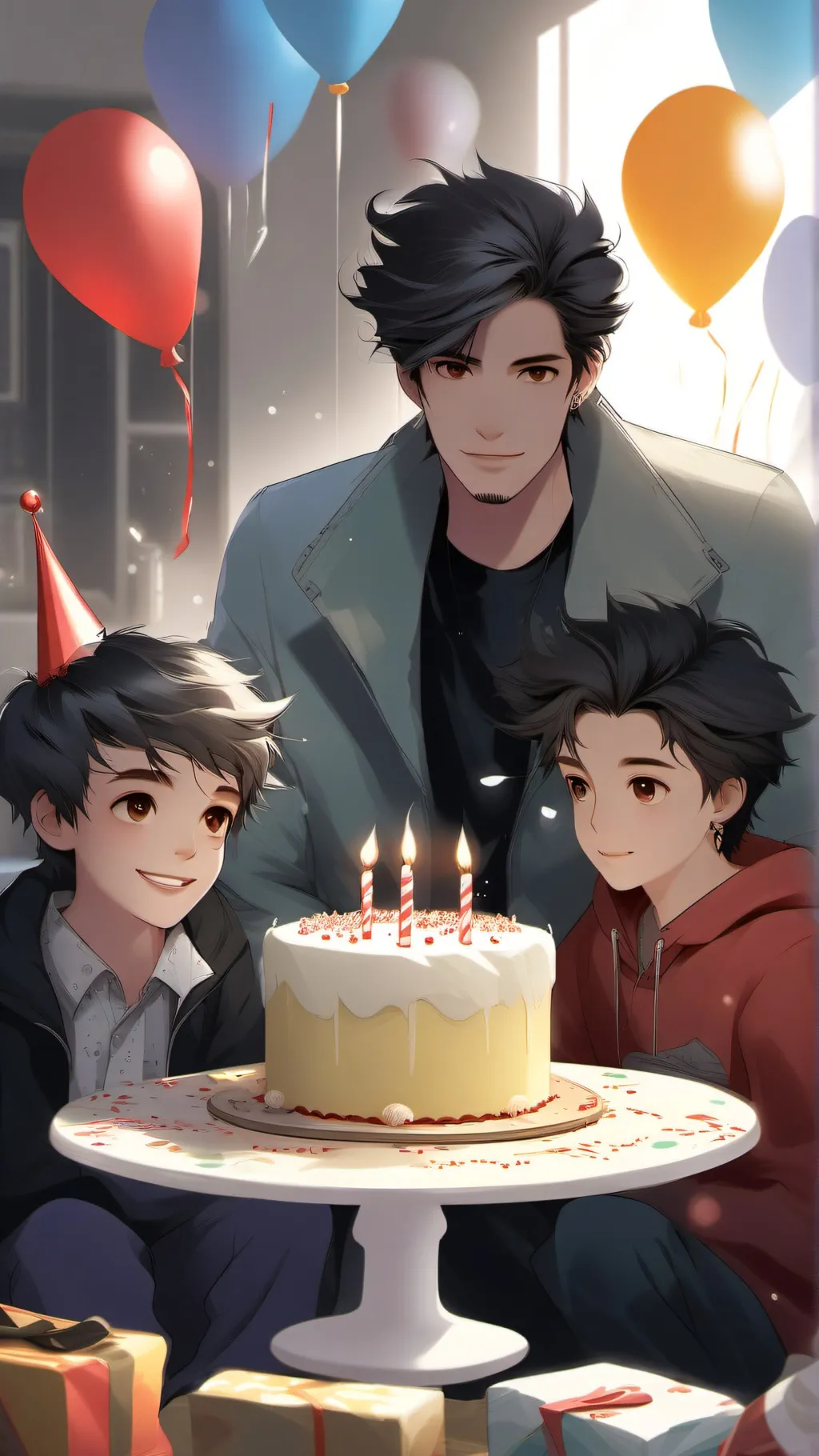 ai character: Jade and jack  background