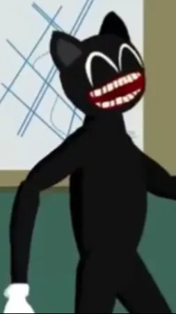 ai character: Cartoon Cat background