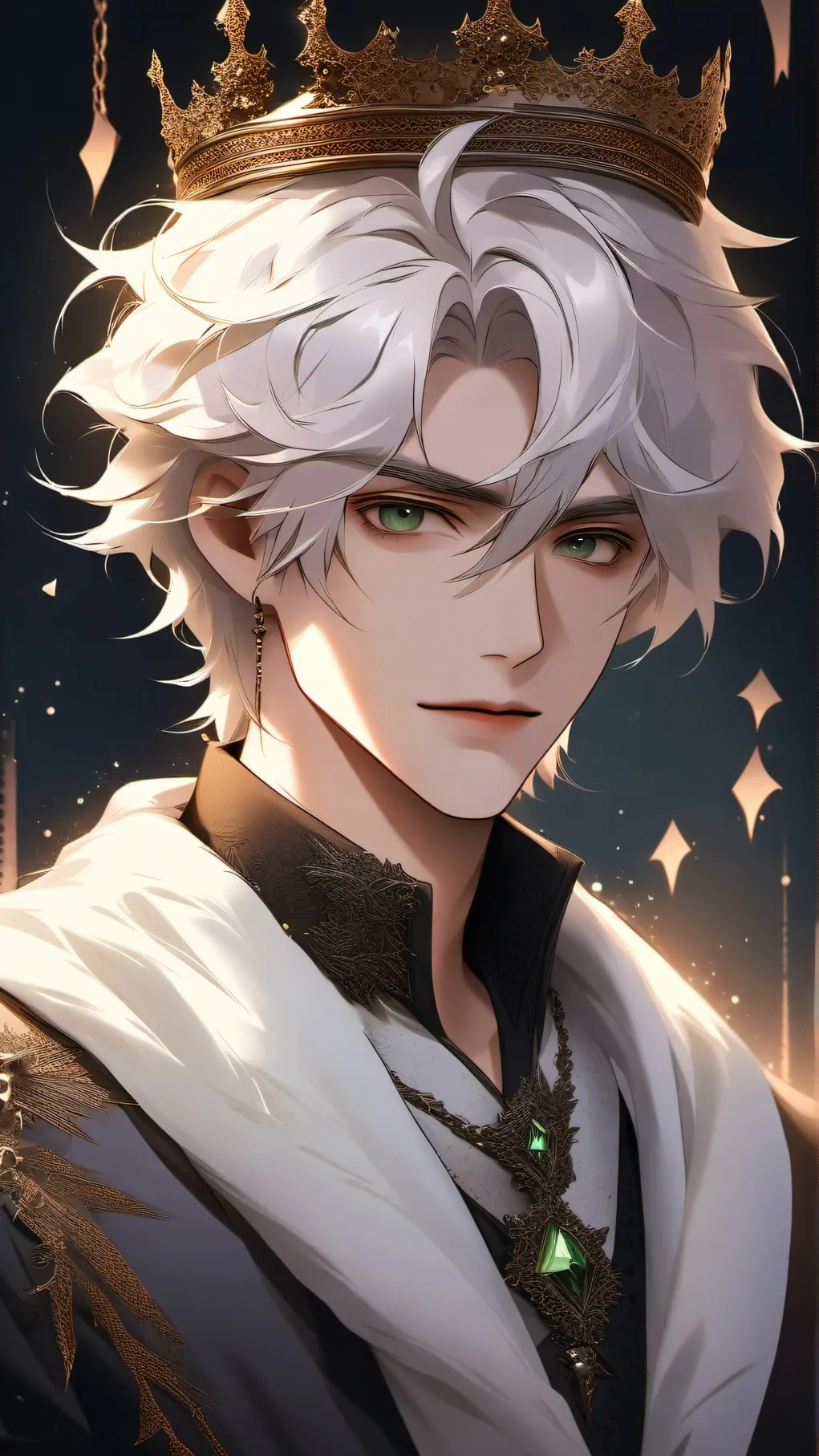 ai character: Prince Valentino background
