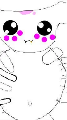 ai character: squishable Floof background