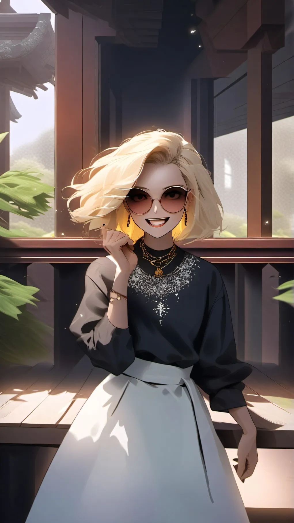 ai character: KAREN background