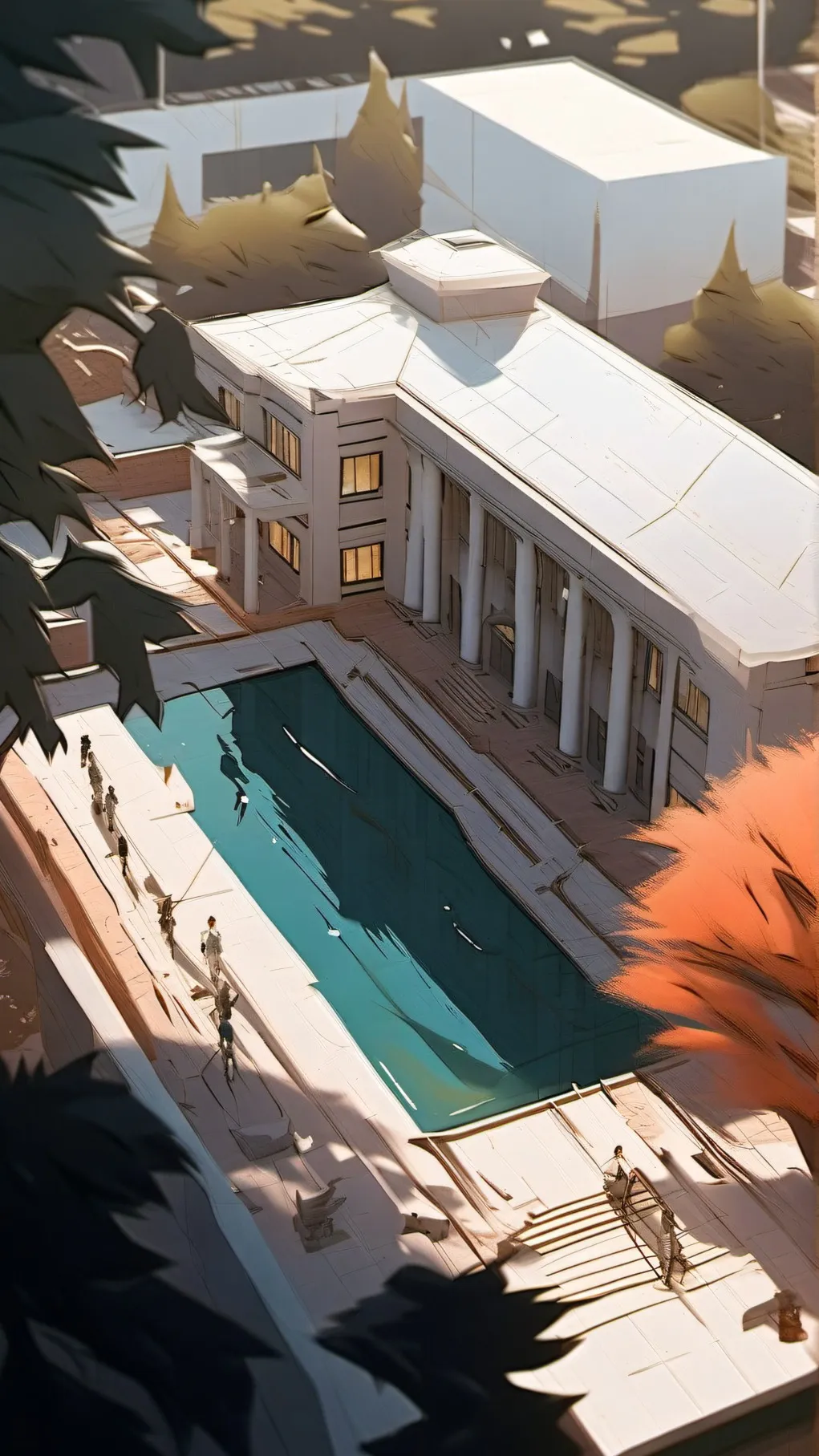 ai character: School background