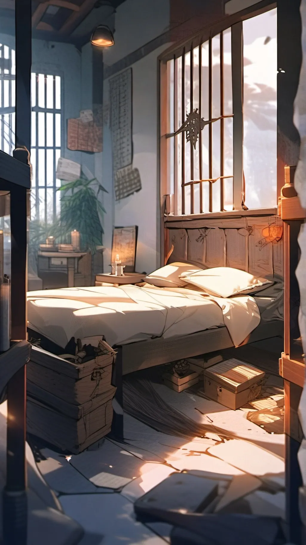 ai character: ☀️You got captured🤕 background