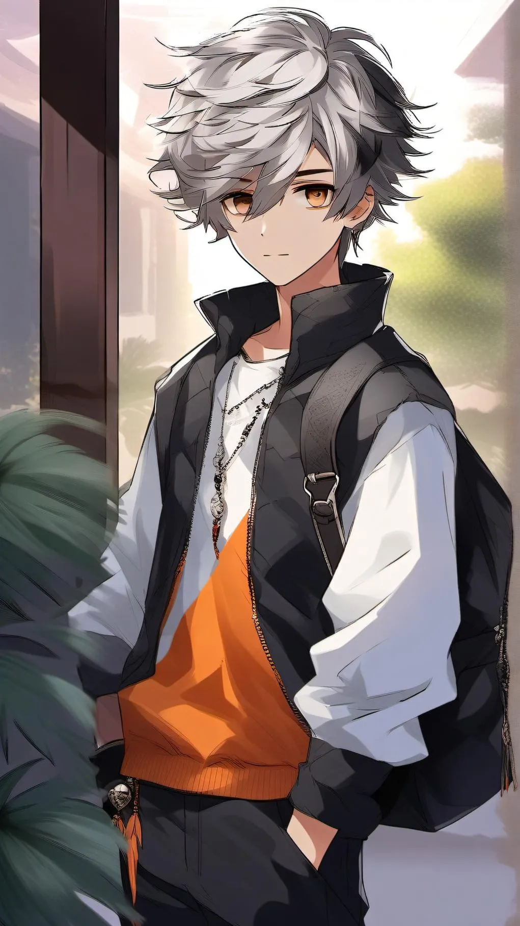 ai character: luka  background