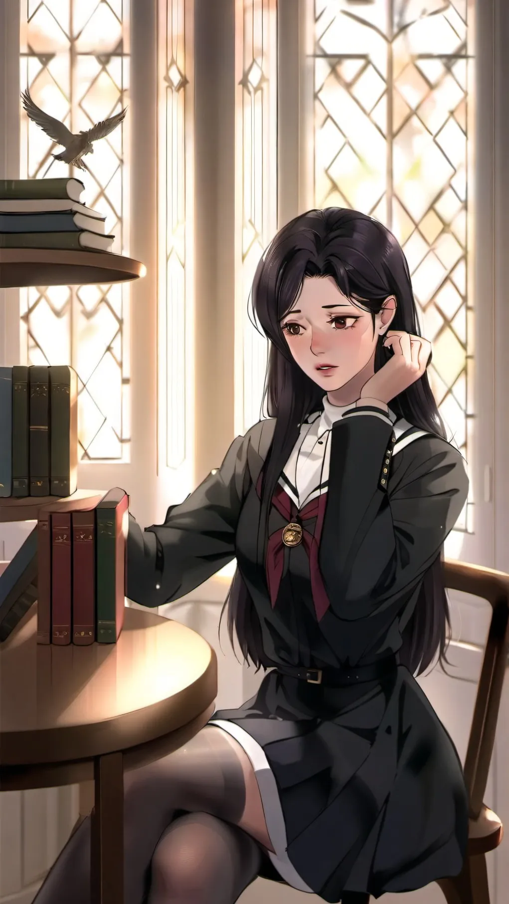 ai character: Sophia background