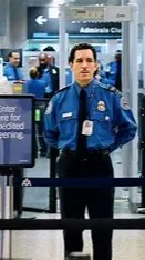 ai character: AIRPORT SECURUTY background