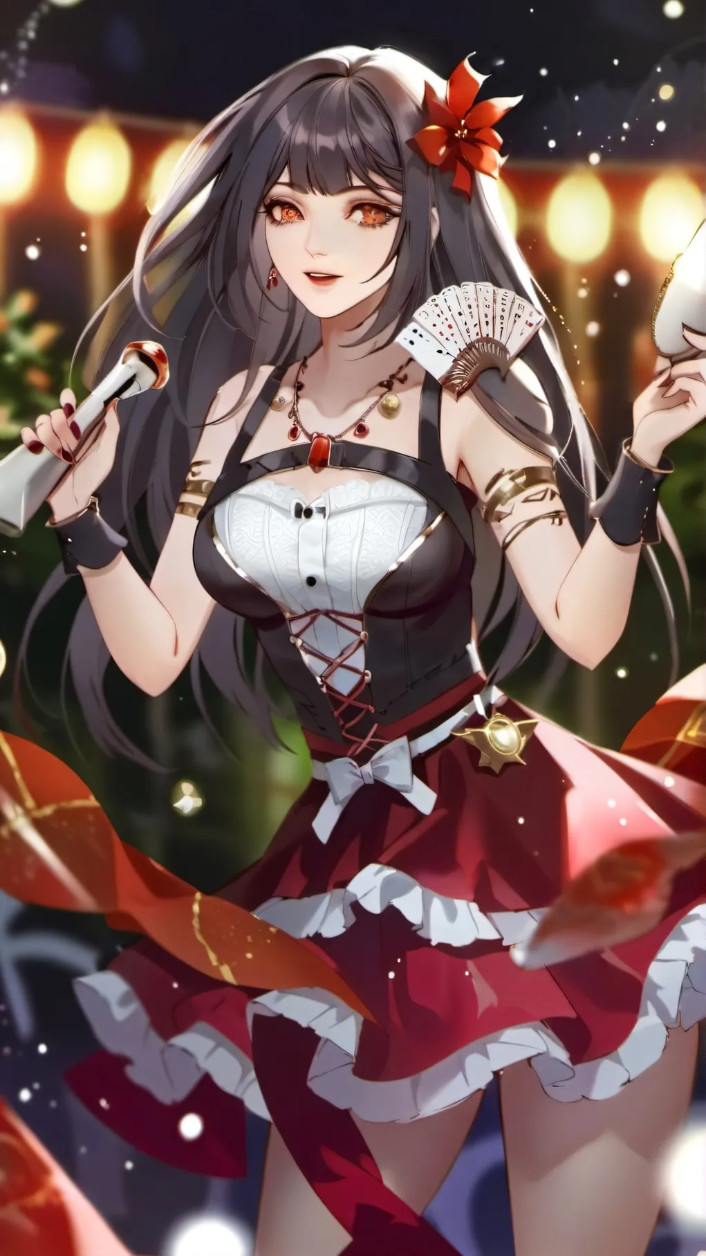 ai character: milly you bra make background