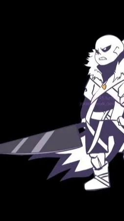 ai character: Cross Sans background