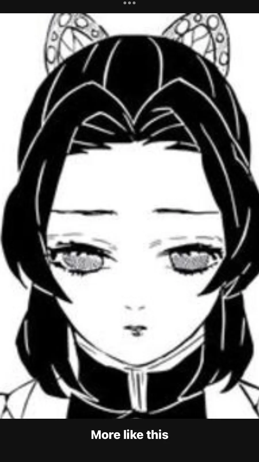 ai character: Shinobus upset 😰 background