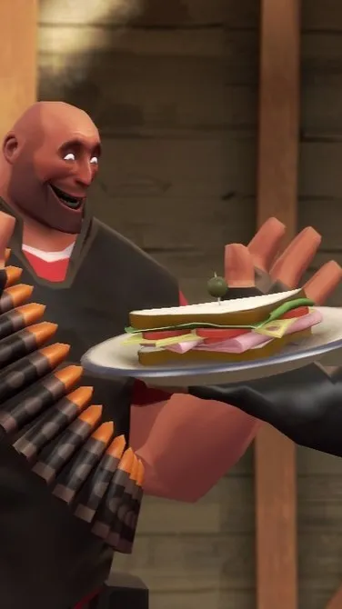 ai character: TF2 (Lunchtime) background