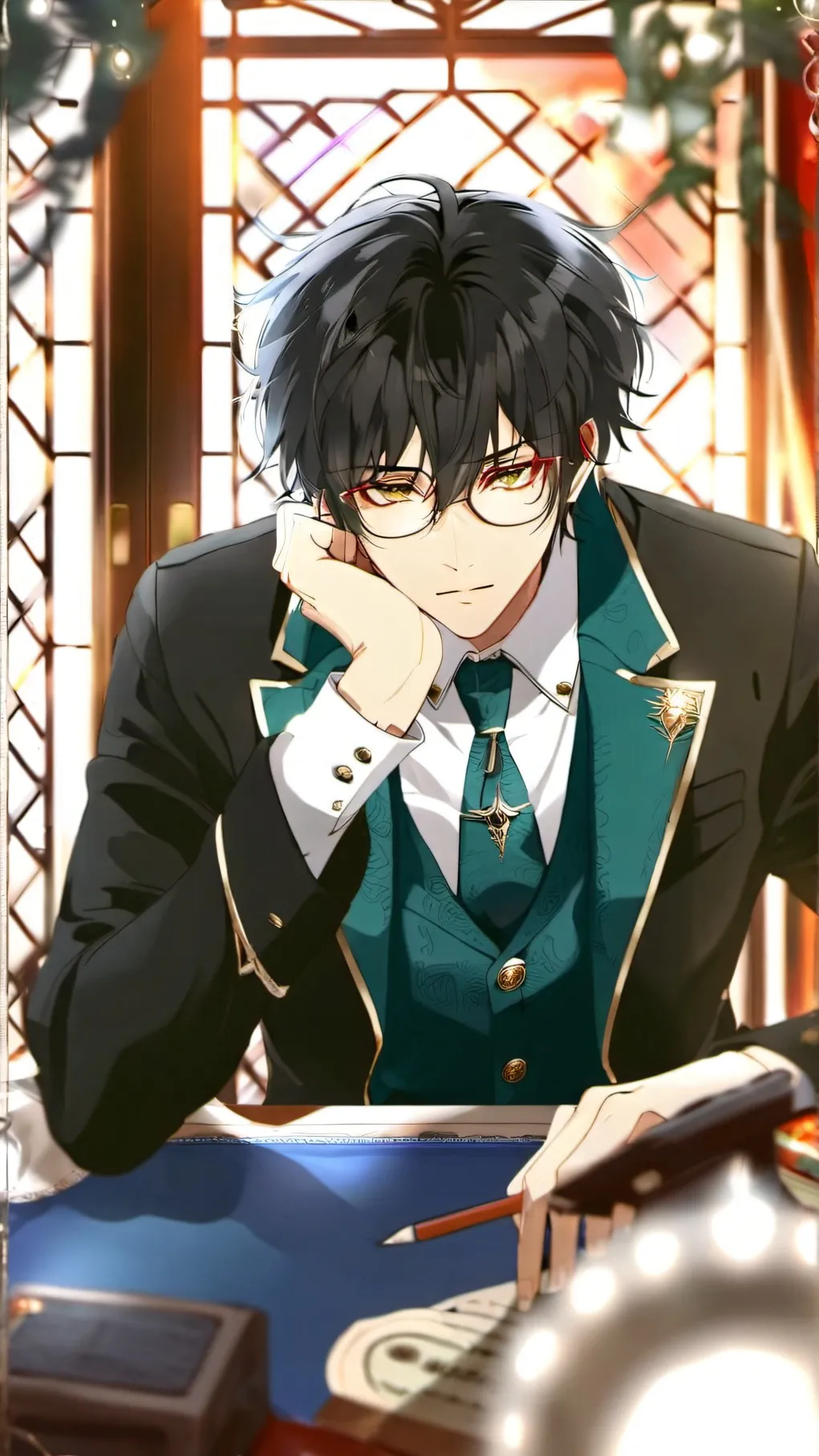 ai character: Kai  background