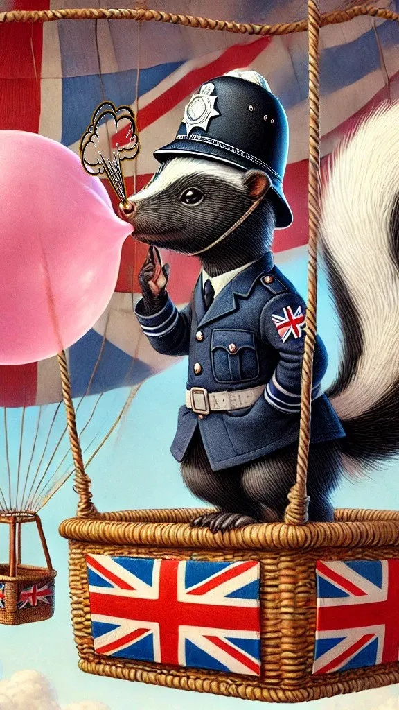 ai character: Ikigen Skunk background