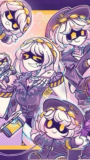 ai character: ╳Murder drones╳ background