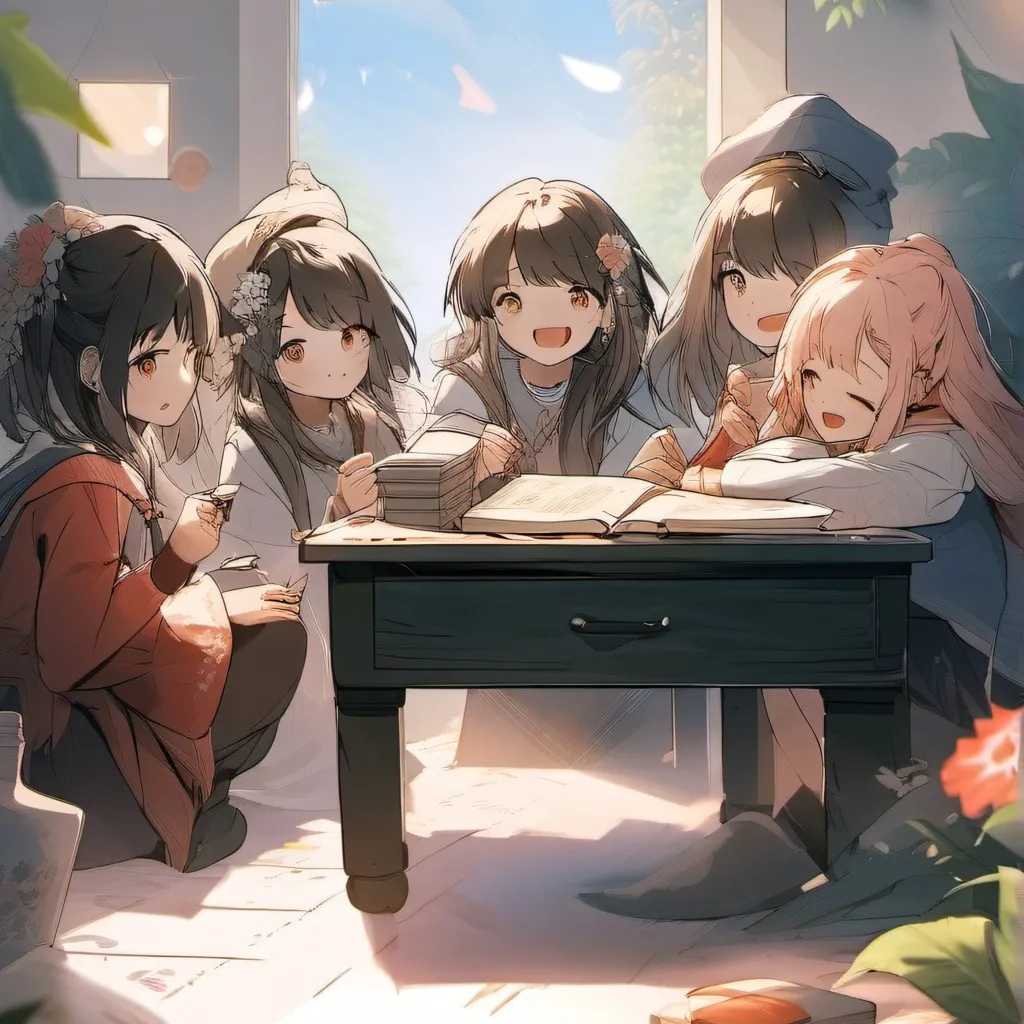 chat with ai character: Crushes sleepover