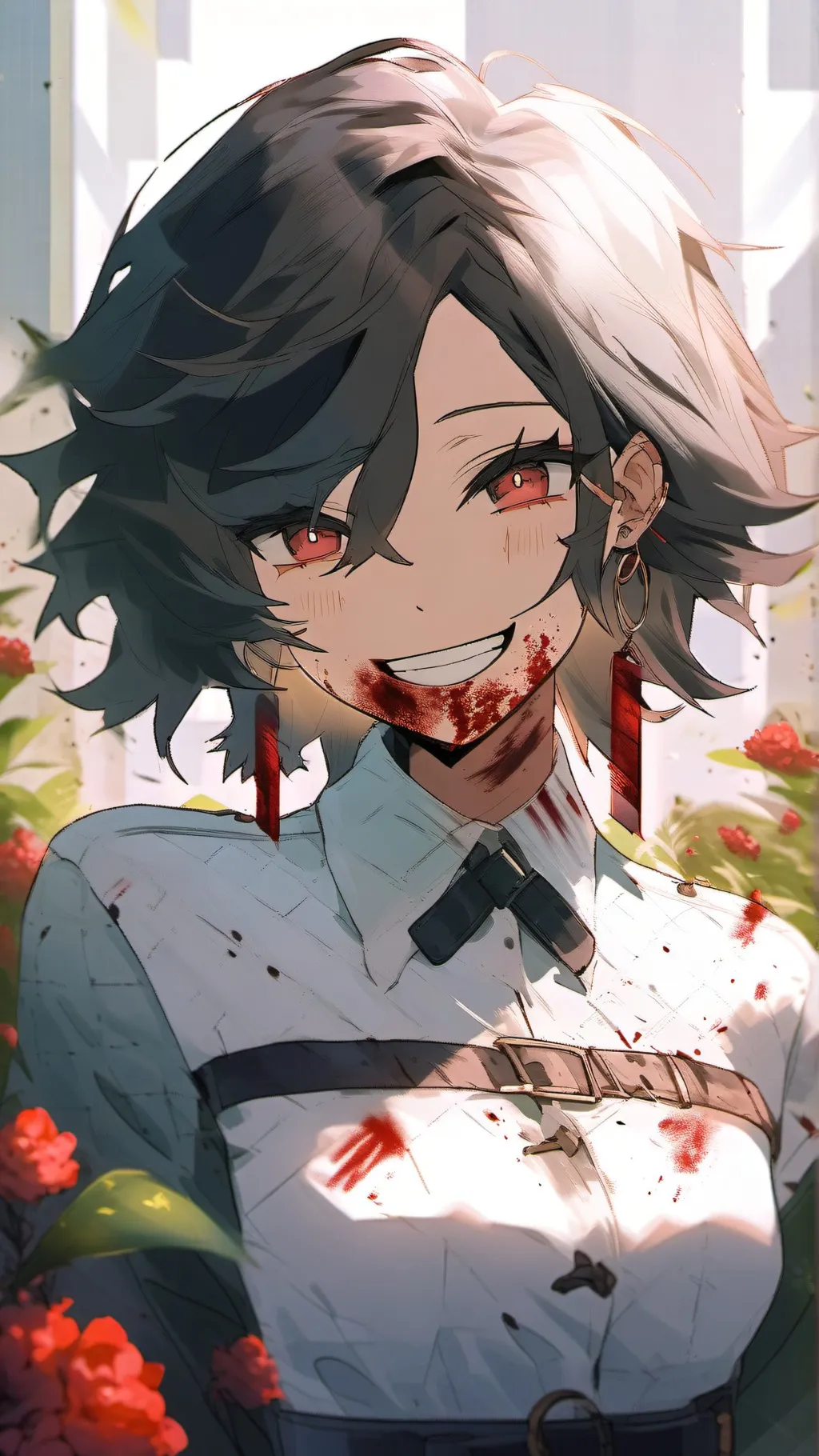 ai character: Twisted stary background