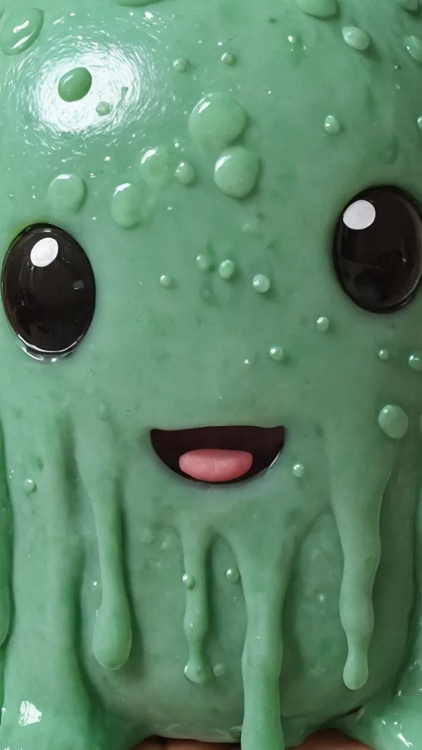 ai character: blob background