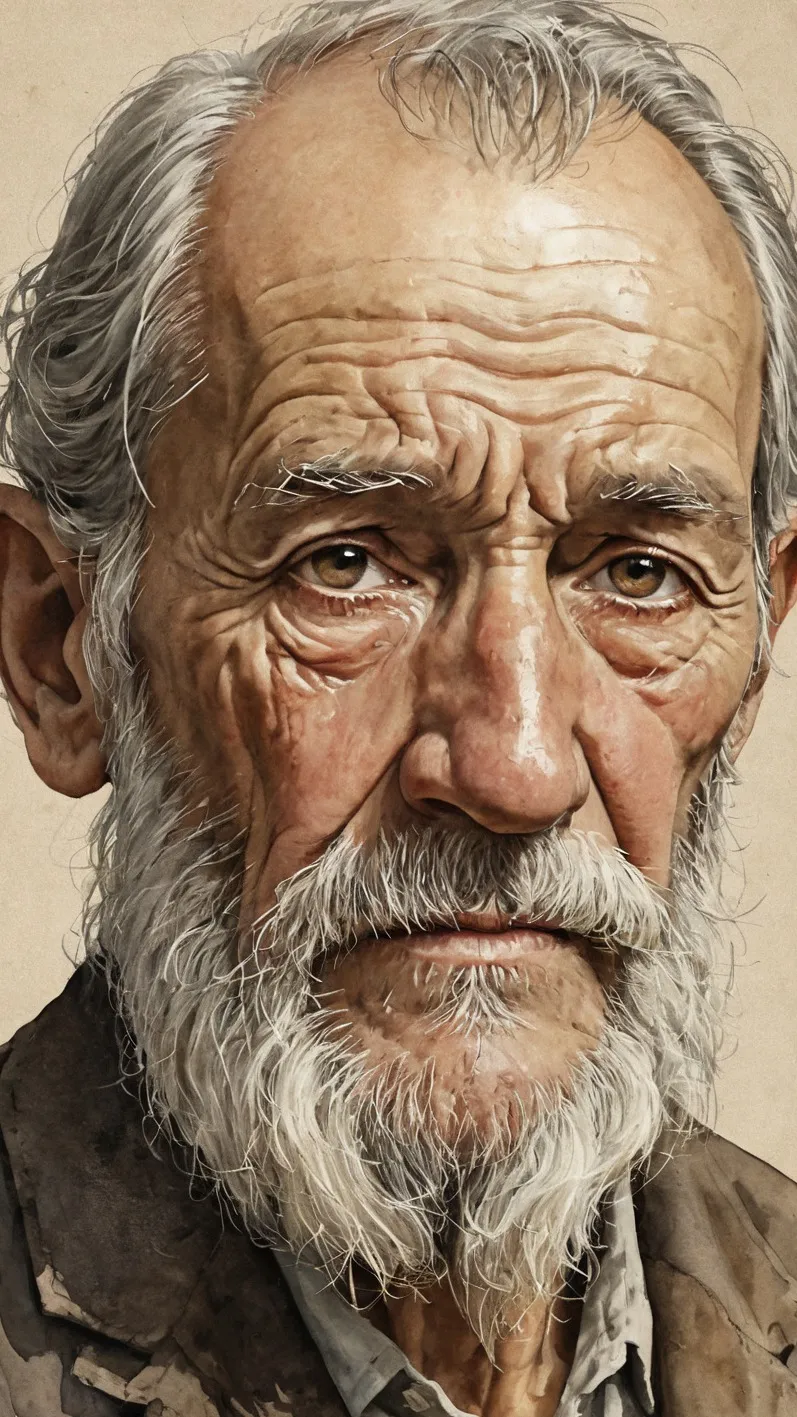 ai character: your grand father background