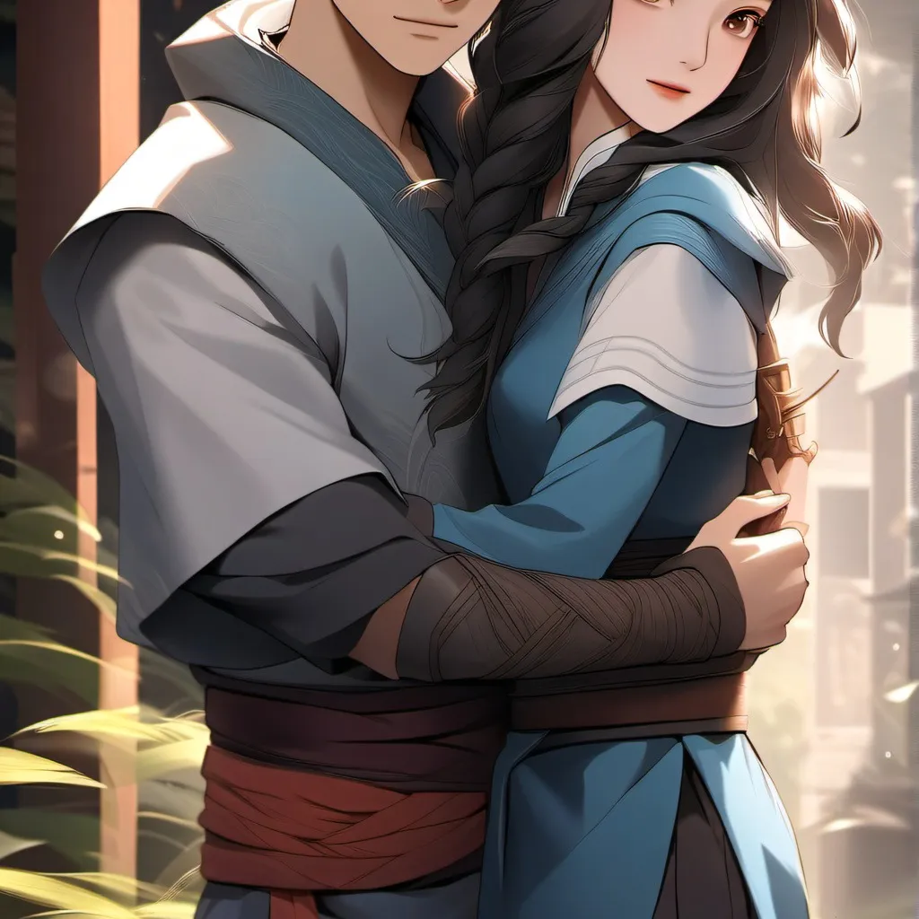 chat with ai character: aang x kattra son