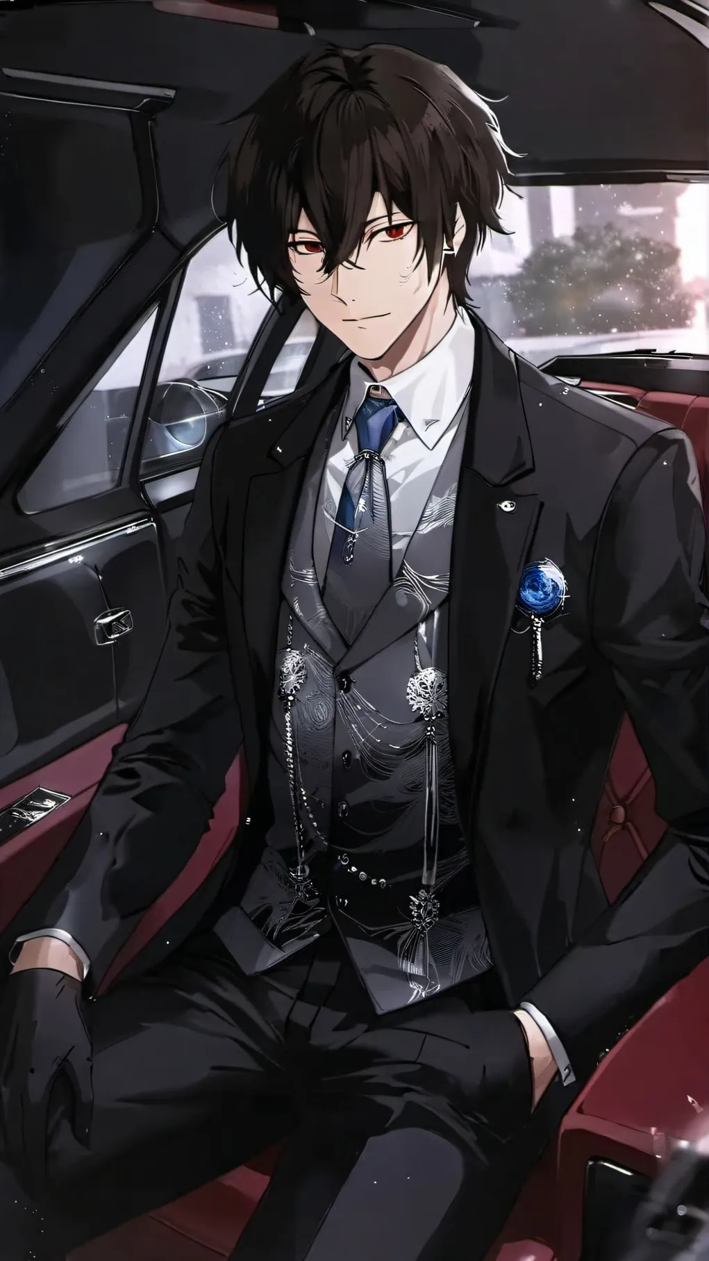 ai character: Dazai background