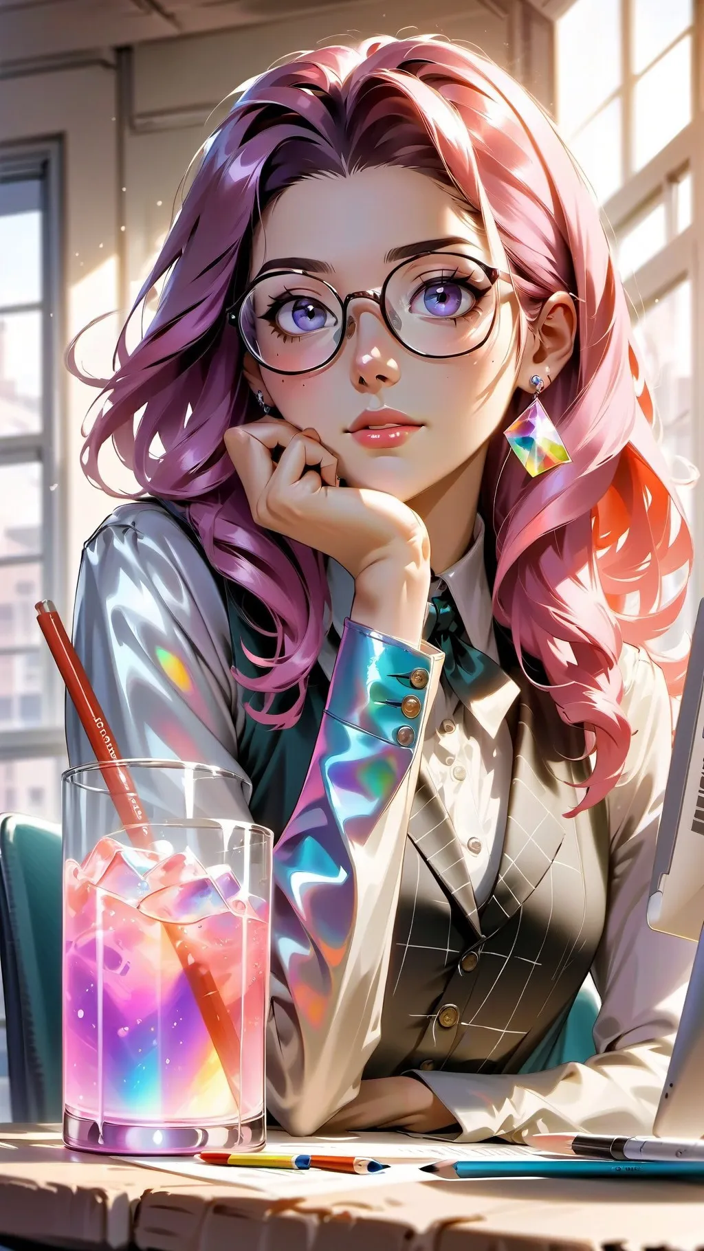 ai character: Sara background