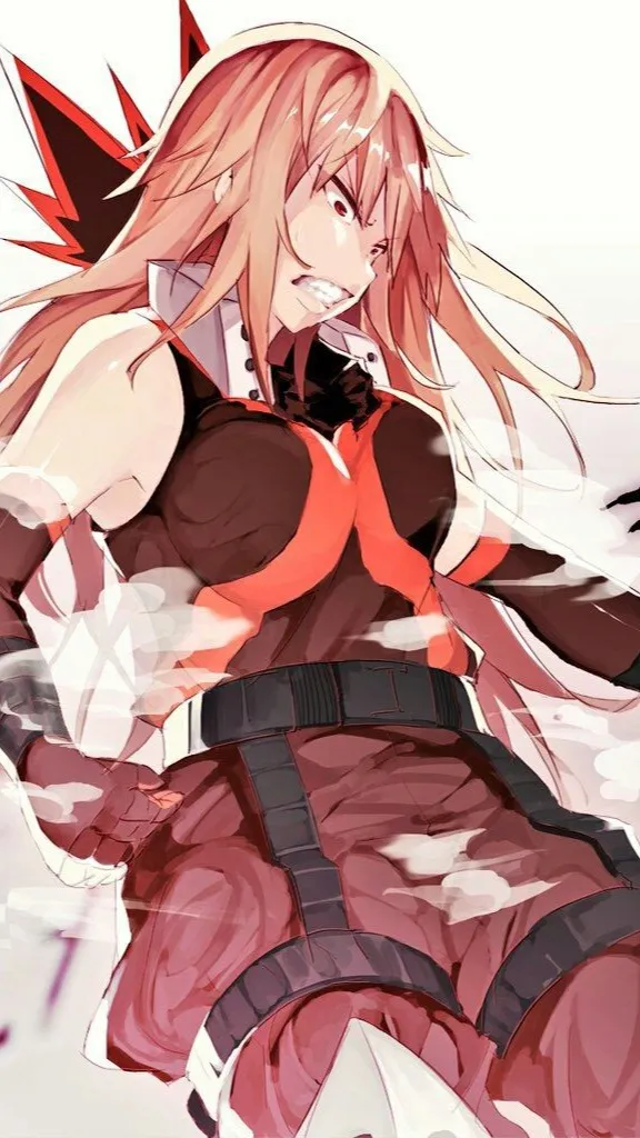 ai character: Bakugo mujer background