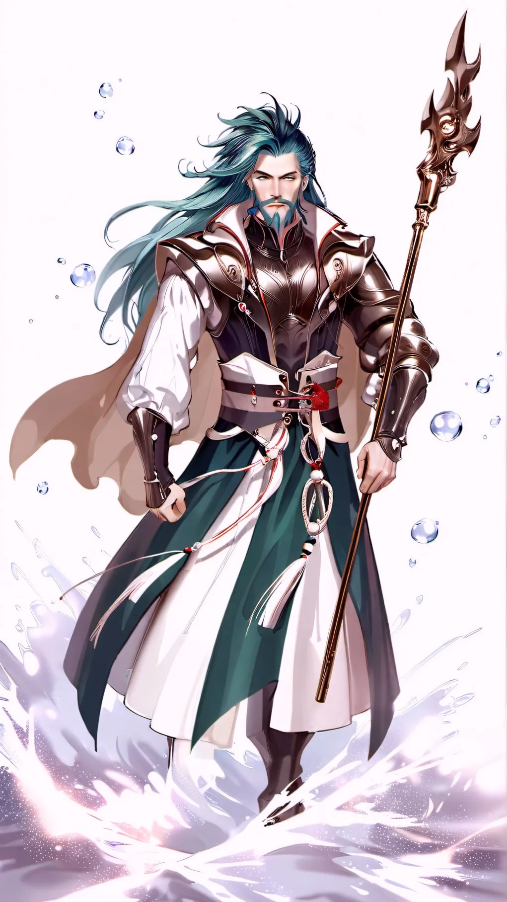 ai character: нептун background