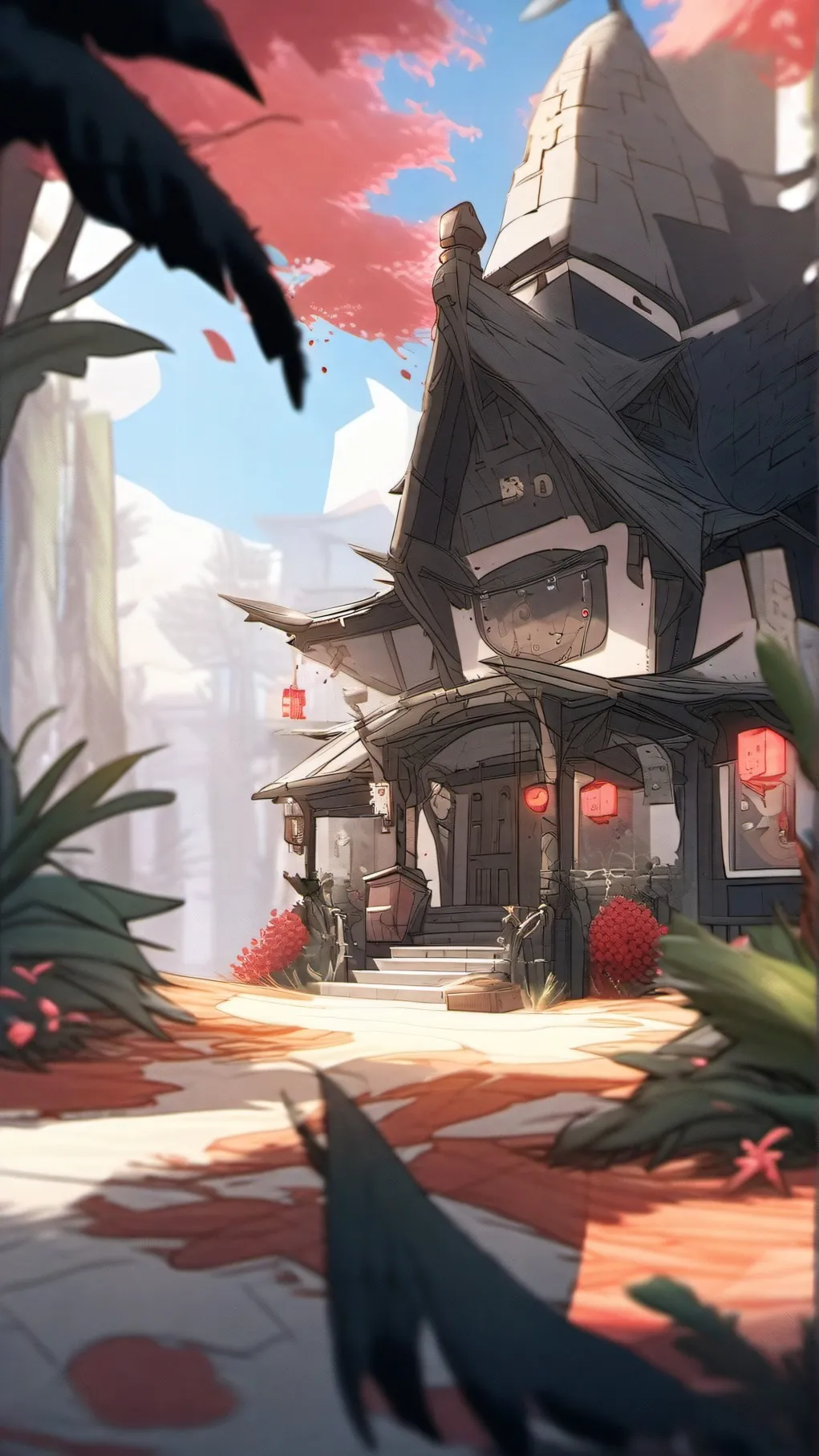 ai character: Hazbin Hotel background