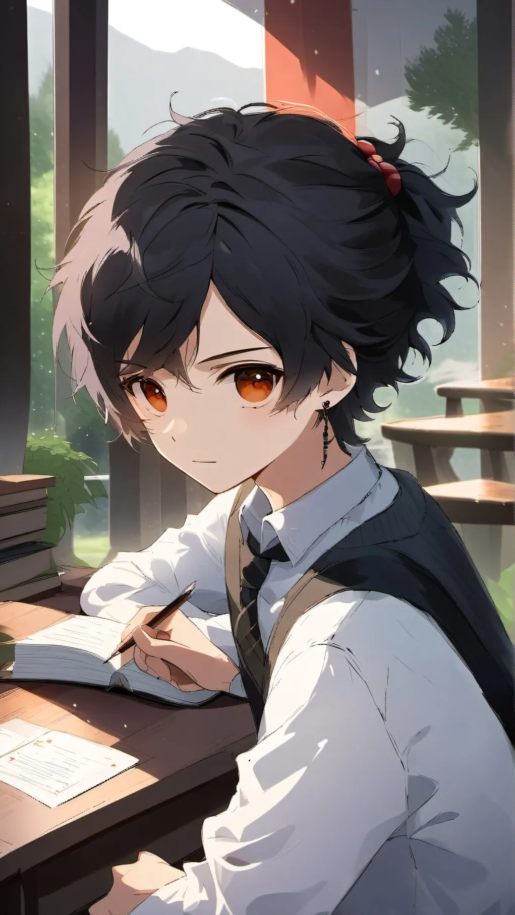 ai character: fpe but loves u background