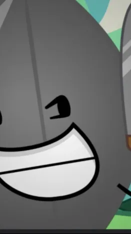 ai character: Metal Leafy background