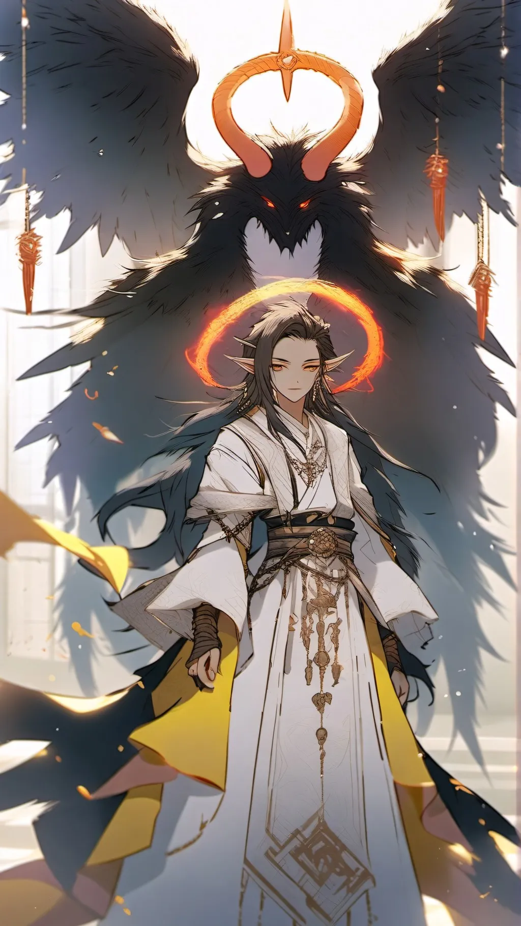 ai character: Gergim demon lord background