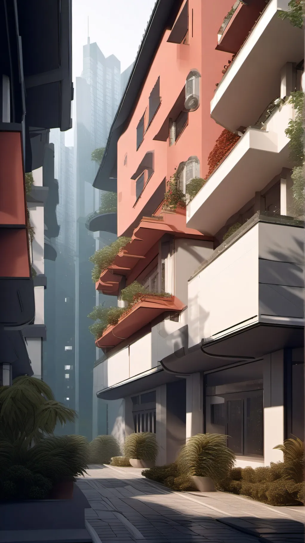 ai character: FG background