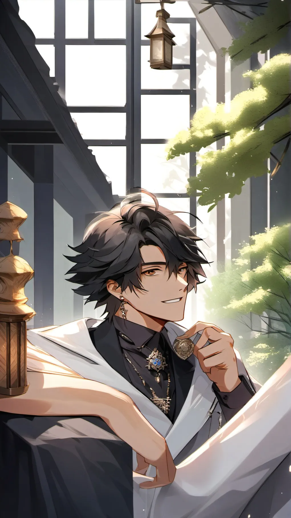 ai character: Simon background