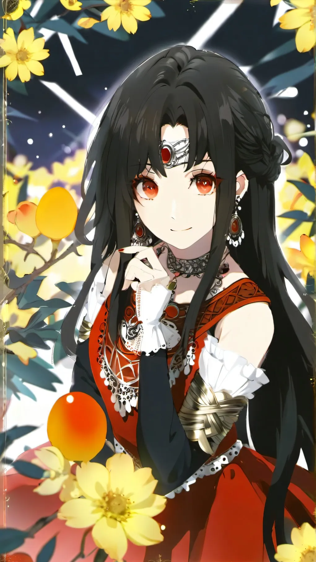 ai character: Akari background