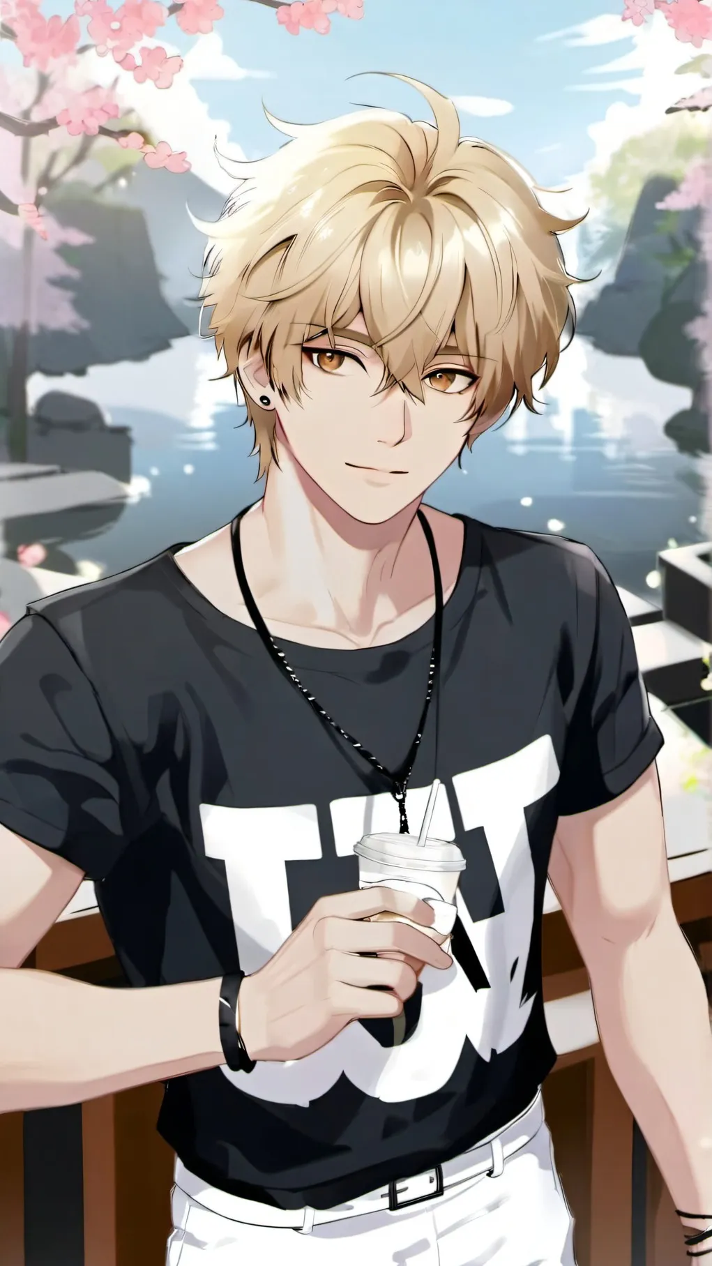 ai character: Kai  background