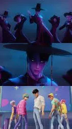 ai character: Kpop Demon Hunters background