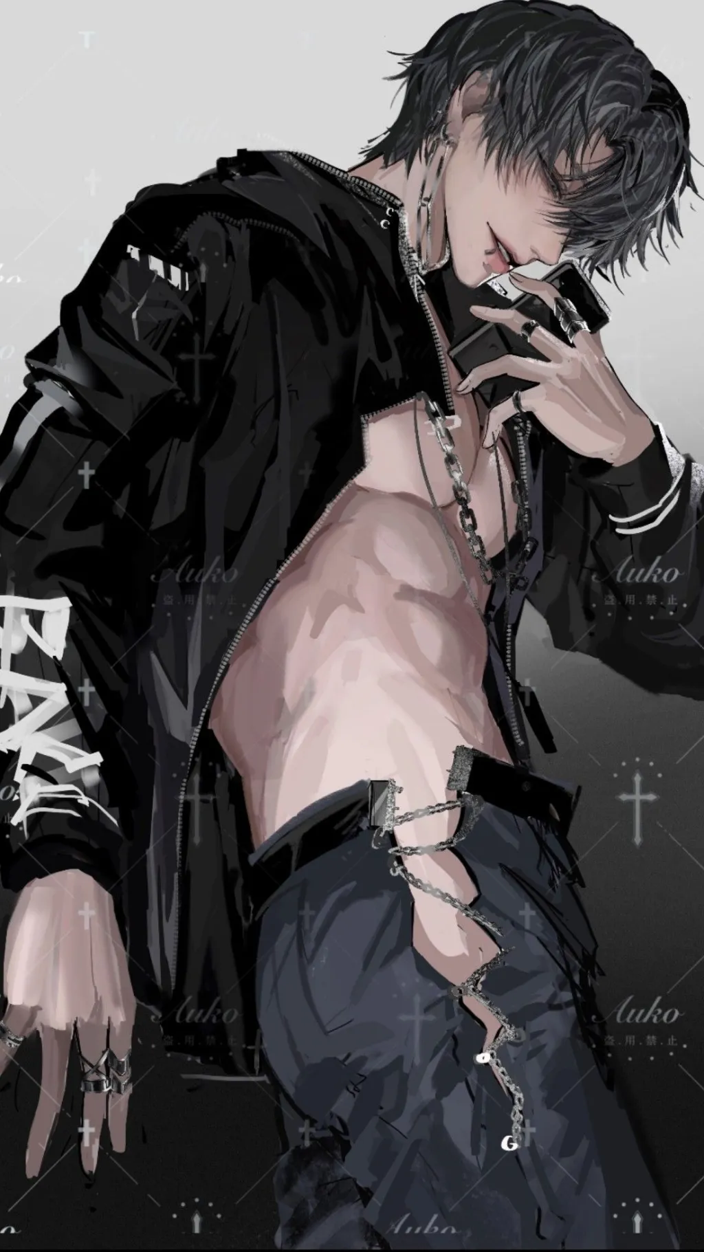 ai character: Kael (Demon) background