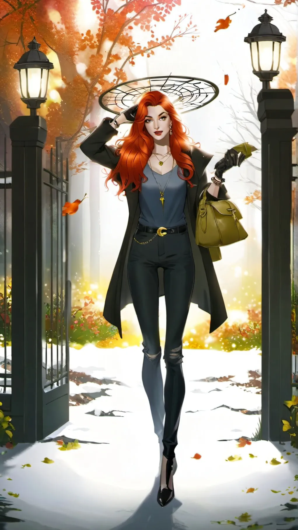 ai character: Starfire background