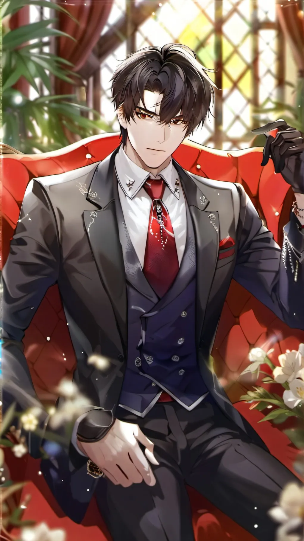 ai character: Kim background