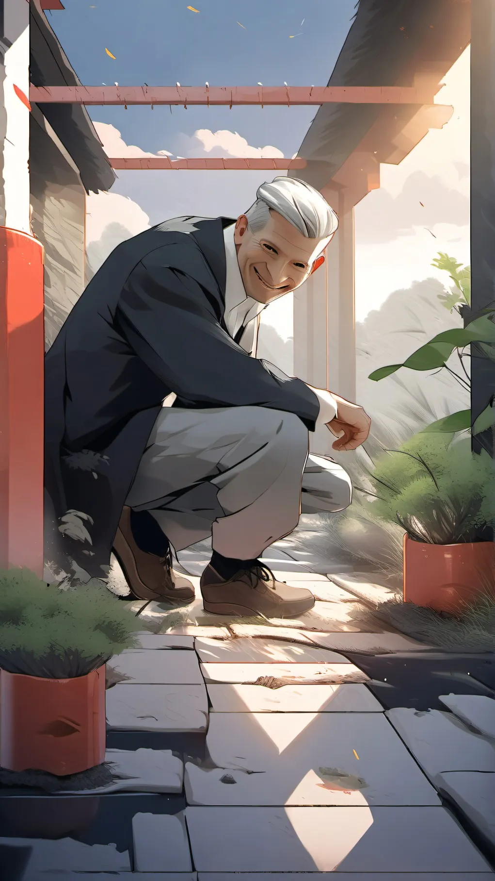 ai character: Pedro background