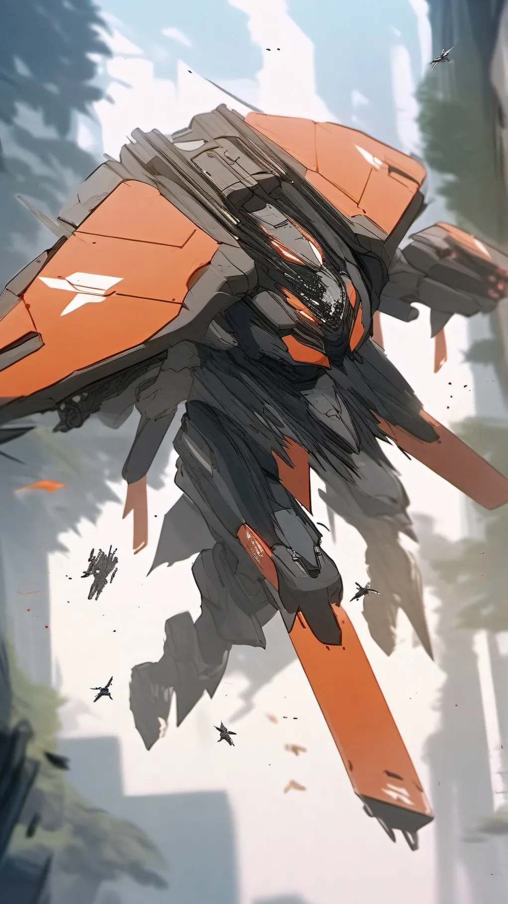 ai character: murder drone background